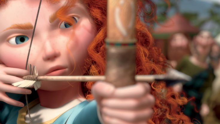 Pixar’s Andrews Aims High with ‘Brave’ – 4 Photos