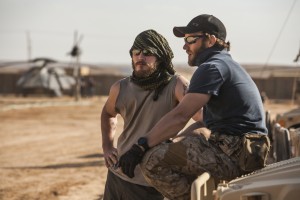Chris Pratt (left) and Joel Edgerton play the SEAL Team Six soldiers who raid Osama Bin Laden's compound in Columbia Pictures' mesmerizing new action thriller from director Kathryn Bigelow, "ZERO DARK THIRTY." ©Zero Dark Thirty, LLC. CR: Jonathan Olley.
