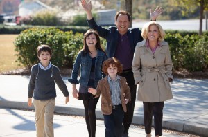 Old school meets new school when Artie (Billy Crystal) and Diane (Bette Midler) take care of grandkids (from left) Turner (Joshua Rush), Harper (Bailee Madison) and Barker (Kyle Harrison Breitkopf) in "PARENTAL GUIDANCE." ©20th Century Fox/Walden Media. CR: Kerry Hayes.