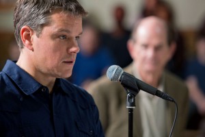 Matt Damon starts as Steve Butler in Gus Van Sant's "Promised Land." ©Focus Features. Cr: Scott Green.