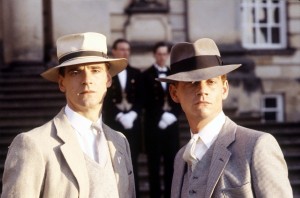 (l-r) Jeremy Irons and Anthony Andrews stars in "Brideshead Revisited." ©ITV/Rex Features.