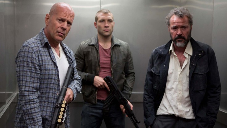 Bruce Willis Takes John McClane Abroad – 3 Photos