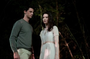 Uncle Charlie (MATTHEW GOODE) and India (MIA WASIKOWSKA) in "STOKER." ©20th Century Fox. CR: Macall Polay.