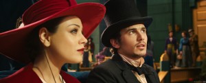 Mila Kunis and James Franco star in "Oz, The Great and Powerful." ©Disney Enterprises.