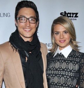 Daniel Henney & Eliza Coupe at the "Shanghai Calling" Los Angeles Premiere held at the TCL Chinese Theatre in Hollywood, CA.The event took place on Monday, Febuary 12, 2013. Photo by PRPP_Pacific Rim Photo Press.