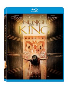 DVD/Blu-ray disc artwork for "One Night With The King." ©20th Century Fox.