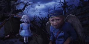 China Girl (Voiced by Joey King), left; Finley (Voiced by Zach Braff), right in "OZ: THE GREAT AND POWERFUL" ©Disney Enterprises, Inc.