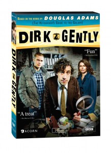 "Dirk Gently" (DVD Art). ©BBC.