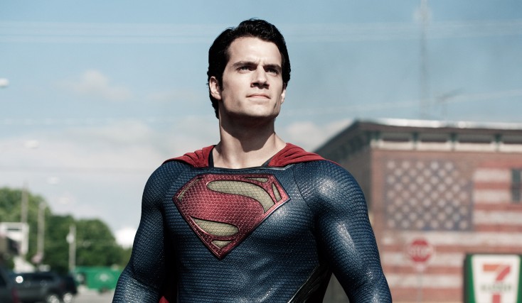 Henry Cavill Suits Up for ‘Man of Steel’