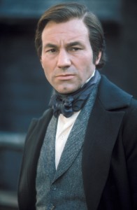 John Thornton (Patrick Stewart) the ambitious and severe mill owner in BBC's "North & South." ©Acorn.