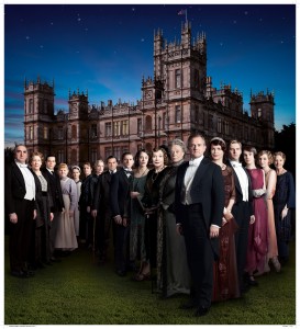 The cast of "Downton Abbey" featured on Masterpiece Classics on PBS. ©Carnival.