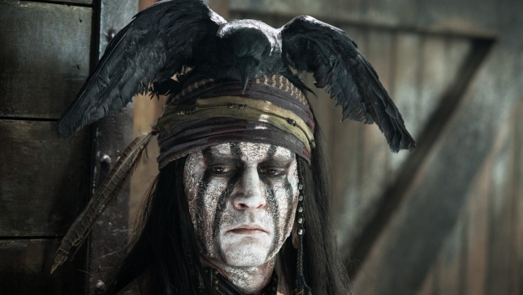 Johnny Depp is No Sidekick in ‘The Lone Ranger’ – 4 Photos