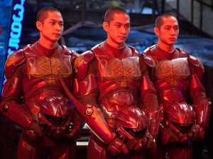 Charles, Lance and Mark Luu as the Wei Tang Triplets in the sci-fi action adventure" Pacific Rim." ©Warner Bros. Entertainment/Legendary Pictures Funding. CR: Kerry Hayes.