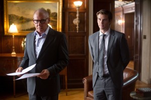 (Left to right.) Harrison Ford and Liam Hemsworth star in Relativity Media's "Paranoia."© 2013 Paranoia Productions, LLC. CR: Peter Iovino.