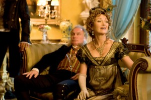 (l-r) Rupert Vansittart as Mr. Wattlesbrook and Jane Seymour as Mrs. Wattlesbrook in "Austenland." ©Sony Pictures Classics. CR: Giles Keyte.