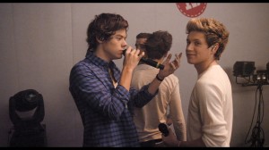 Harry Styles, left, and Niall Horan in TriStar Pictures' "One Direction: This Is Us." ©TriStar Pictures.