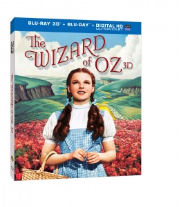 "The Wizard of Oz 3D" (DVD Box Art). ©Warner Home Entertainment.