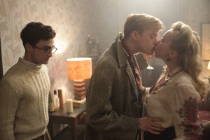 Left to right: Daniel Radcliffe as Allen Ginsberg and Dane DeHaan as Lucien Carr in "Kill Your Darlings." ©Sony Pictures Classics. CR: Jessica Miglio.