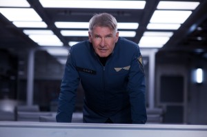 HARRISON FORD stars in "ENDER'S GAME." ©Summit Entertainment. CR: Richard Foreman.