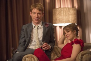 Tim (DOMHNALL GLEESON) and Mary (RACHEL MCADAMS) in "About Time." ©Universal Studios. CR: Murray Close.