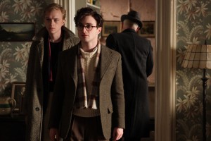 Left to right: Dane DeHaan as Lucien Carr and Daniel Radcliffe as Allen Ginsberg in "Kill Your Darlings." ©Sony Pictures Classics.