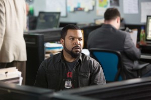 James (ICE CUBE) in "Ride Along." ©Universal Pictures. CR: Quantrell D. Colbert.