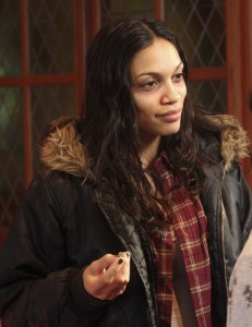 Rosario Dawson stars as June in GIMME SHELTER. ©Roadside Atrractions.