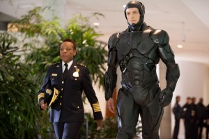 Marianne Jean-Baptiste and Joel Kinnaman in Columbia Pictures' "ROBOCOP. ©Columbia Pictures/MGM.