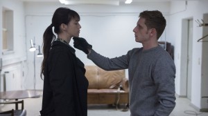 Charlotte Gainsbourg and Jamie Bell in NYMPHOMANIAC: VOLUME II. ©Magnolia Pictures. CR: Christian Geisnaes