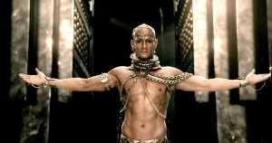 RODRIGO SANTORO reprises his role as Xerxes in 300: RISE OF AN EMPIRE. ©Warner Bros. Entertainment/Legendary Pictures Funding, LLC.