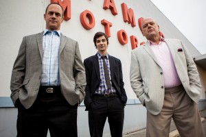 (l-r) Christopher Meloni, Devon Bostick and Dean Norris star in 'Small Time.' ©Anchor Bay.