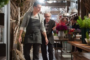 John Turturro as “Fioravante” and Woody Allen as “Murray” in FADING GIGOLO. ©Millennium Entertainment. CR: Jojo Whilden.