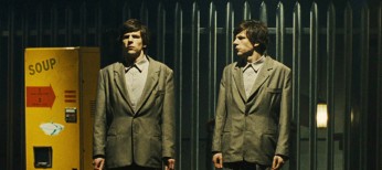 Eisenberg Brilliantly Bedeviled in ‘The Double’