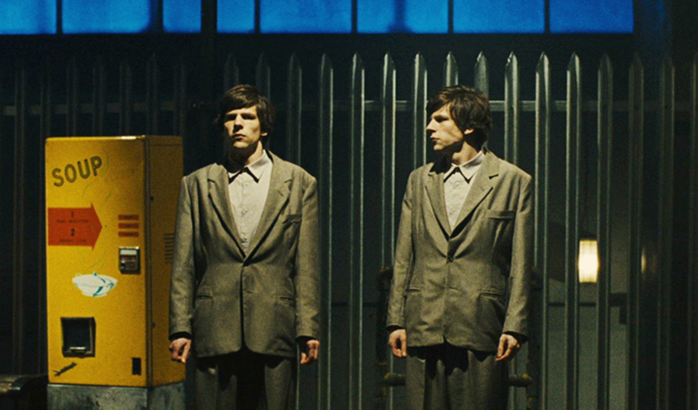 Eisenberg Brilliantly Bedeviled in 'The Double' Front Row Features