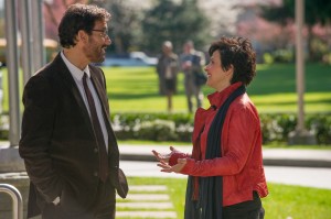 Clive Owen and Juliette Binoche star in WORDS AND PICTURES. ©Roadside Attractions. CR: Doane Gregory.