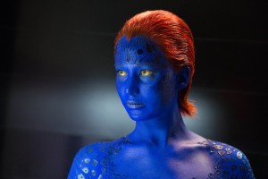 Jennifer Lawrence as Mystique in X-Men: Days of Future Past. ©Marvel/20th Century Fox. CR: Alan Markfield.