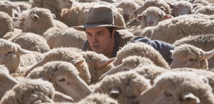 SETH MACFARLANE directs, produces, co-writes and plays the role of the cowardly sheep farmer Albert in "A Million Ways to Die in the West". ©Universal Studios. CR: Lorey Sebastian.