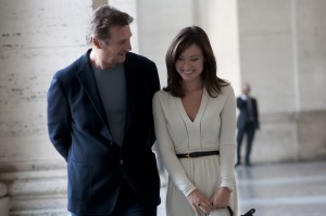 (l-r) Liam Neeson as Michael and Olivia Wilde as Anna in THIRD PERSON. ©SONY PICTURES CLASSICS. CR: Maria Marin.