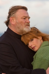 Brendan Gleeson as “Father James” and Kelly Reilly as “Fiona” in CALVARY. ©20th Century Fox. CR:  by Jonathon Hession.