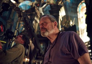 TERRY GILLIAM on the set of ZERO THEOREM. ©Voltage Pictures.