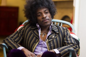 André Benjamin as Jimi Hendrix in the drama/biopic “JIMI: ALL IS BY MY SIDE.” ©XLrator Media. CR: Patrick Redmond.