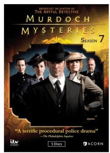 "Murdoch Mysteries Season 7" (DVD Artwork). ©Acorn.