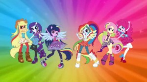 The characters of "My Little Pony Equestria Girls: Rainbow Rocks." ©Shout! Factory.