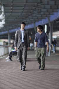 (l-r) Harry Shum Jr. and Justin Chon star in "Revenge Of The Green Dragons." ©A24 Films.