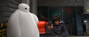 When he finds himself in the middle of a dangerous plot unfolding in the streets of San Fransokyo, robotics prodigy Hiro Hamada transforms Baymax—into a high-tech hero in "Big Hero 6." ©2014 Disney. All Rights Reserved.