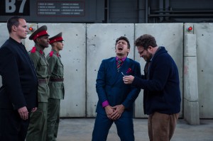 Dave (James Franco) and Aaron (Seth Rogen) in Columbia Pictures' THE INTERVIEW. ©CTMG. CR: Ed Araquel.