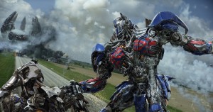 Optimus Prime in TRANSFORMERS: AGE OF EXTINCTION. ©Paramount Pictures/Hasbro. CR: Industrial Light & Magic.