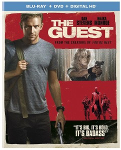 THE GUEST. (Blu-Ray / DVD Cover Art). ©USHE.