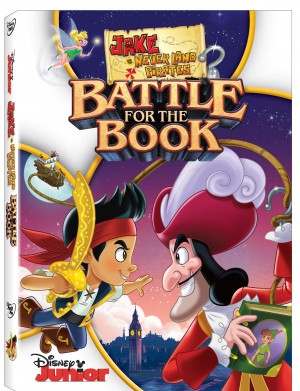 JAKE AND THE NEVER LAND PIRATEES; BATTLE FOR THE BOOK (DVD Artwork). ©Disney.