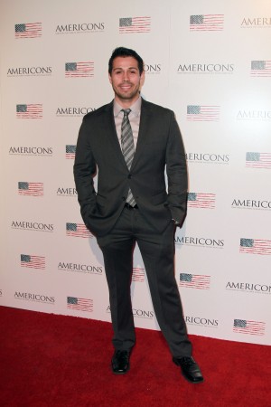 Producer Matt Medrano arrives on the red carpet of the premiere of AMERICONS held at the Arclight Theaters in Hollywood, CA on Thursday, January 22, 2015. ©Theresa Bouche